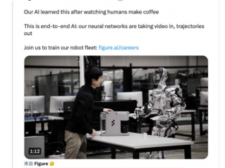 机器人只需训练10小时 便学会煮咖啡