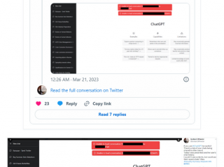 ChatGPT出现BUG 意外泄露了用户聊天记录